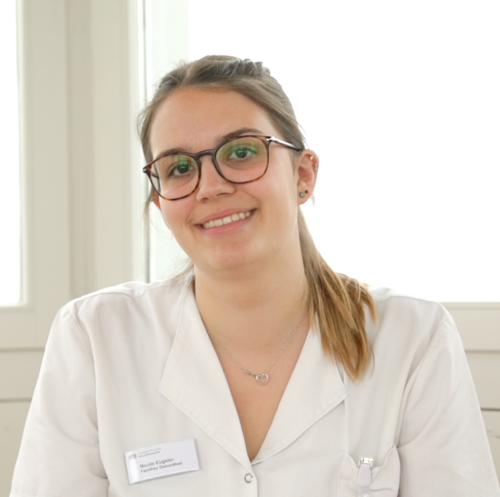 Nicole Eugster, FaGe mit Zusatzfunktion Berufsbildnerin, Rheinburg-Klinik